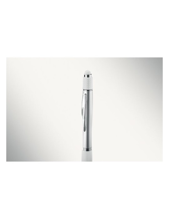 Stylo personnalisé spinner STY Matières : ABS Couleurs : blanc cadeau client original
