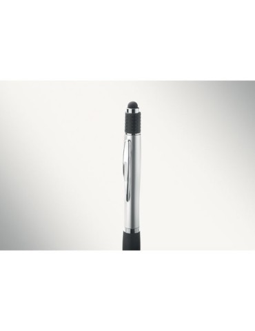 Stylo personnalisé spinner STY Matières : ABS Couleurs : noir marquage couleur éclatante