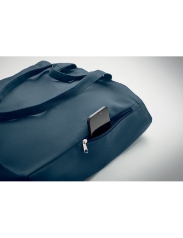 Sac shopping  en coton recyclé GAVE COLOUR Matières : coton recyclé Couleurs : bleu objet promo petit budget
