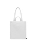 Sac shopping  en coton recyclé GAVE COLOUR Matières : coton recyclé Couleurs : blanc impression haute définition