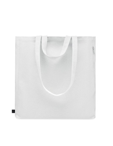 Sac shopping  en coton recyclé GAVE COLOUR Matières : coton recyclé Couleurs : blanc cadeau affaires élégant