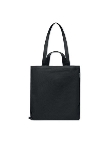 Sac shopping  en coton recyclé GAVE COLOUR Matières : coton recyclé Couleurs : noir livraison express 24h 48h