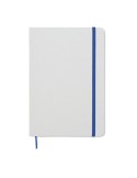 Carnet A5 à couleur révélée personnalisé ROUTE WHITE Couleurs : bleu Matières : carton de lait recyclé goodies entreprise design