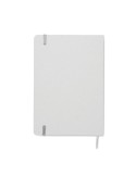 Carnet A5 à couleur révélée personnalisé ROUTE WHITE Couleurs : argenté Matières : carton de lait recyclé objet promotionnel éco