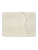 Carnet A5 à couleur révélée personnalisé ROUTE WHITE Couleurs : argenté Matières : carton de lait recyclé objet promotionnel éco