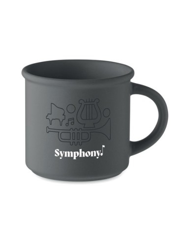 Mug  en céramique mate 300 ml CUPAGE Matières : céramique Couleurs : pierre impression logo haute qualité