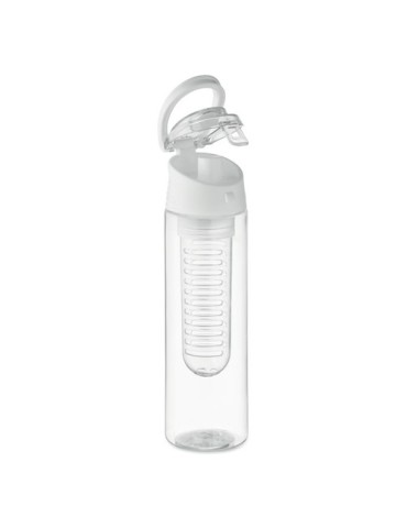 Bouteille  500ml en RPET - SPORTTLE Matières : PET recyclé Couleurs : blanc marquage laser ultra précis