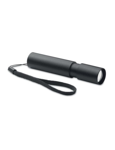 Lampe rechargeable en aluminium publicitaire ALUMINATE Matières : aluminium Couleurs : noir cadeau entreprise pas cher