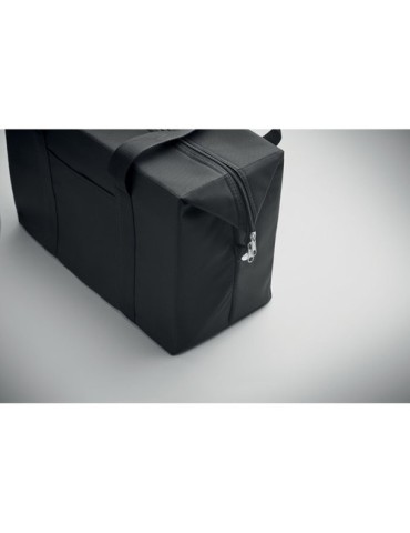 Sac isotherme  300D RPET 3L KIRA Matières : PET recyclé Couleurs : noir personnalisation rapide en France