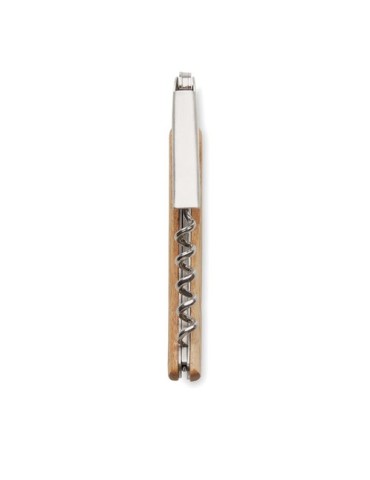 Sommelier personnalisé en acier inoxydable BLAITER Matières : acier inoxydable Couleurs : bois 2