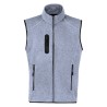 Gilet Personnalisé Bicolore Confortable et Stylé Anderson pas cher Matières : polaire Taille textile : XL Couleurs : gris clair 