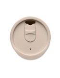 Gobelet double paroi 300 ml personnalisé CO Matières : polypropylène (PP) Couleurs : beige cadeau entreprise pas cher