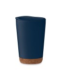 Gobelet double paroi 300 ml personnalisé CO Matières : polypropylène (PP) Couleurs : bleu marine cadeau entreprise pas cher