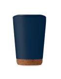 Gobelet double paroi 300 ml personnalisé CO Matières : polypropylène (PP) Couleurs : bleu marine livraison express 24h 48h