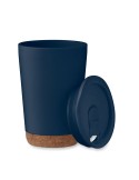 Gobelet double paroi 300 ml personnalisé CO Matières : polypropylène (PP) Couleurs : bleu marine cadeau collaborateur premium