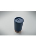 Gobelet double paroi 300 ml personnalisé CO Matières : polypropylène (PP) Couleurs : bleu marine cadeau client original