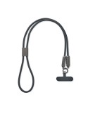 Lanyard personnalisé 60W  SHAKA Matières : aluminium Couleurs : noir cadeau entreprise pas cher