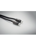Lanyard personnalisé 60W  SHAKA Matières : aluminium Couleurs : noir livraison express 24h 48h