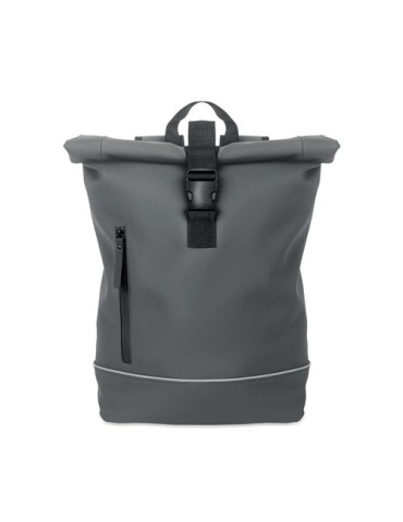 Sac à dos publicitaire en PU pour ordinateur 15 pouces MO2581-15 LAPTOSA Matières : PU Couleurs : pierre goodies publicitaire év