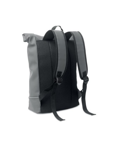 Sac à dos publicitaire en PU pour ordinateur 15 pouces MO2581-15 LAPTOSA Matières : PU Couleurs : pierre cadeau client original