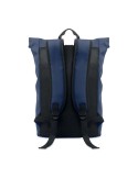 Sac à dos publicitaire en PU pour ordinateur 15 pouces MO2581-15 LAPTOSA Matières : PU Couleurs : bleu marquage couleur éclatant