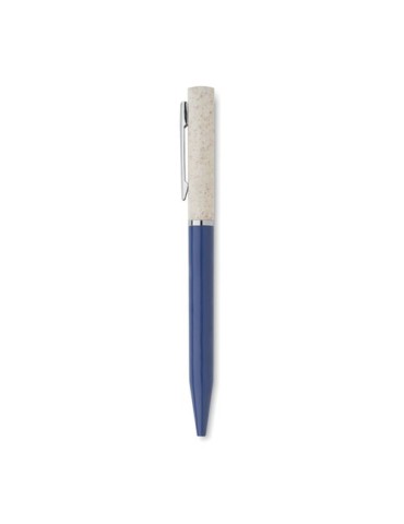 Stylo twist personnalisé en paille de blé/ABS - MAIPEN Matières : ABS Couleurs : blanc goodies entreprise design