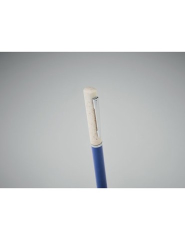 Stylo twist personnalisé en paille de blé/ABS - MAIPEN Matières : ABS Couleurs : blanc cadeau collaborateur premium