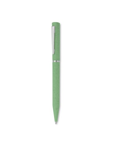 Stylo twist personnalisé en paille de blé/ABS - MAIPEN Matières : ABS Couleurs : blanc 2