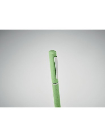 Stylo twist personnalisé en paille de blé/ABS - MAIPEN livraison express 24h 48h