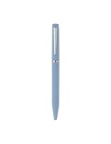 Stylo twist personnalisé en paille de blé/ABS - MAIPEN Matières : ABS Couleurs : bleu bébé marquage couleur éclatante