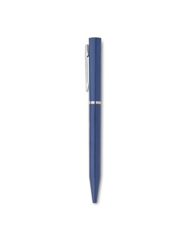 Stylo twist personnalisé en paille de blé/ABS - MAIPEN Matières : ABS Couleurs : bleu objet promotionnel éco-responsable