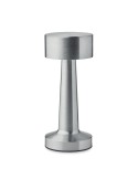 Lampe de table rechargeable  HIERLUZ Matières : métal Couleurs : argenté mat