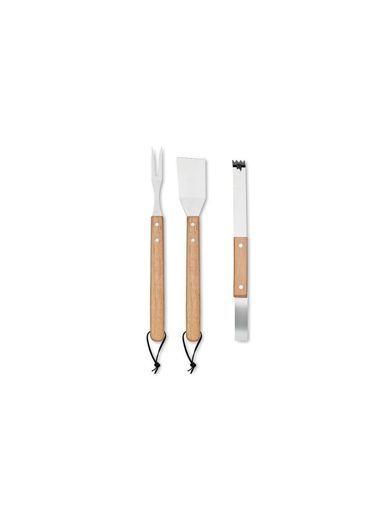 Set de barbecue  en chêne SMOKEY