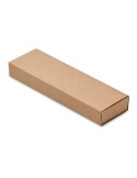 Set de stylo publicitaire en paille de blé/ABS - PEAT Matières : papier recyclé Couleurs : beige personnalisable avec votre logo