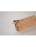 Trousse à crayons  en liège CORCHASO Matières : liège Couleurs : beige impression haute définition