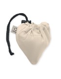 Sac shopping pliable  140 gr/m² CARRIE Matières : coton recyclé Couleurs : beige cadeau entreprise pas cher
