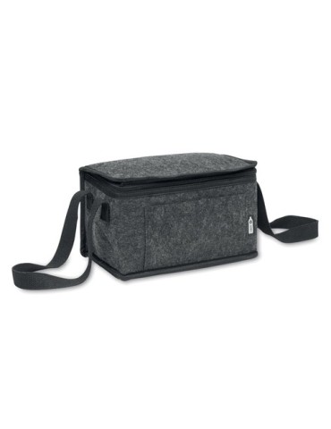 Sac isotherme  en feutre RPET FOOLER Matières : PET recyclé Couleurs : pierre