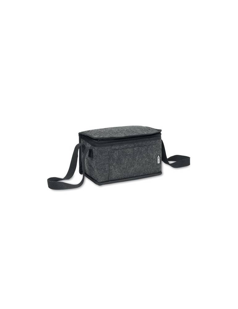 Sac isotherme  en feutre RPET FOOLER Matières : PET recyclé Couleurs : pierre