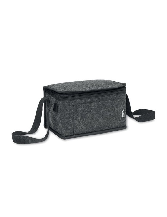 Sac isotherme  en feutre RPET FOOLER Matières : PET recyclé Couleurs : pierre