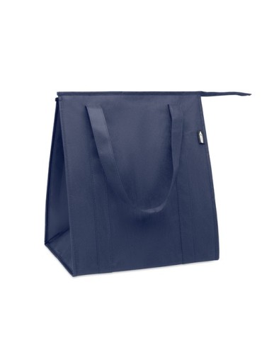 Sac isotherme  non tissé RPET personnalisé WOOLER Matières : non tissé Couleurs : bleu cadeau entreprise pas cher