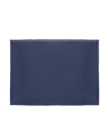 Sac isotherme  non tissé RPET personnalisé WOOLER Matières : non tissé Couleurs : bleu marquage laser ultra précis