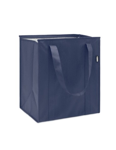 Sac isotherme  non tissé RPET personnalisé WOOLER Matières : non tissé Couleurs : bleu livraison express 24h 48h