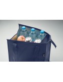 Sac isotherme  non tissé RPET personnalisé WOOLER Matières : non tissé Couleurs : bleu personnalisation rapide en France