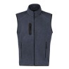 Gilet Personnalisé Bicolore Confortable et Stylé Anderson pas cher Matières : polaire Taille textile : S Couleurs : gris clair c
