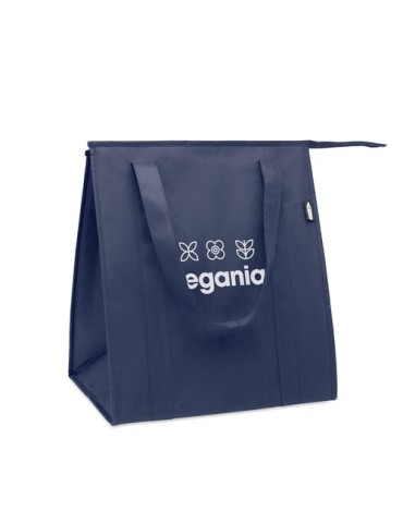 Sac isotherme  non tissé RPET personnalisé WOOLER Matières : non tissé Couleurs : bleu cadeau affaires élégant