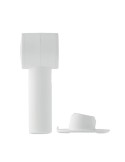 Ventilateur portable  2000 mAh AIRE Matières : ABS Couleurs : blanc marquage laser ultra précis