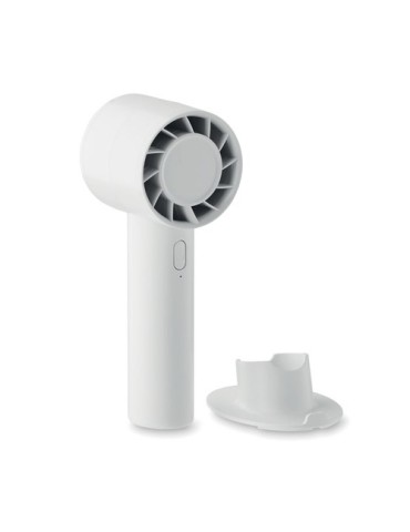 Ventilateur portable  2000 mAh AIRE Matières : ABS Couleurs : blanc personnalisation rapide en France