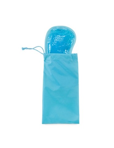 Masque réversible rafraîchissant publicitaire personnalisé REVEYES Matières : PET Couleurs : bleu bébé personnalisation rapide e