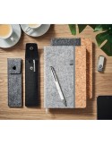 Etui à crayons en feutre  RPET personnalisé CENCIL Matières : PET recyclé Couleurs : gris livraison express 24h 48h