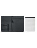 Conférencier  A5 300D RPET FOLIO Matières : PU Couleurs : noir impression haute définition
